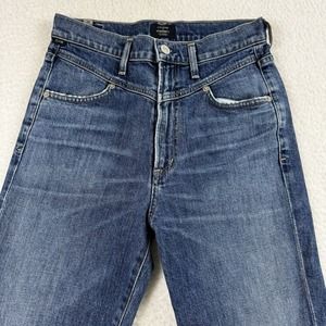 Citizens of Humanity Jeans Women's 26 Blue Mia Front Yoke Slim USA‎ Whiskered